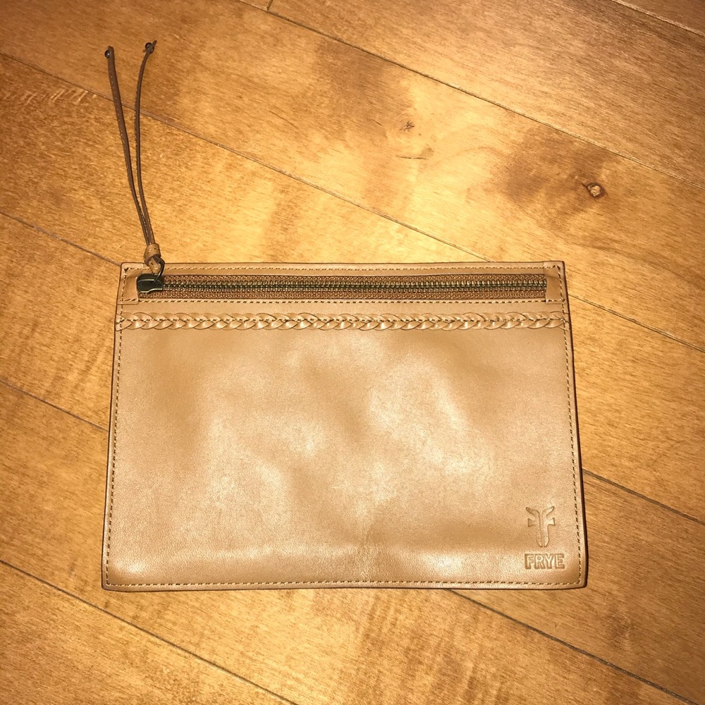 Frye leather belt bag, belt not included